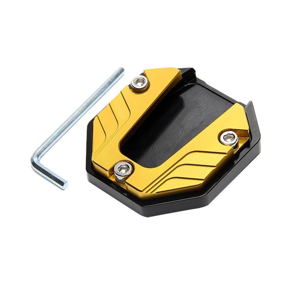Motorcycle Kickstand Extender Motorcycle Foot Side Support Parking Brake Base Electric Motorbike Parking Foot Pad Support Plate