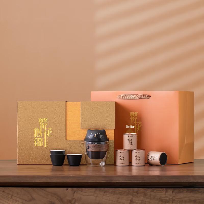 

Prosperous Lucky Cat Ceramic Tea Set