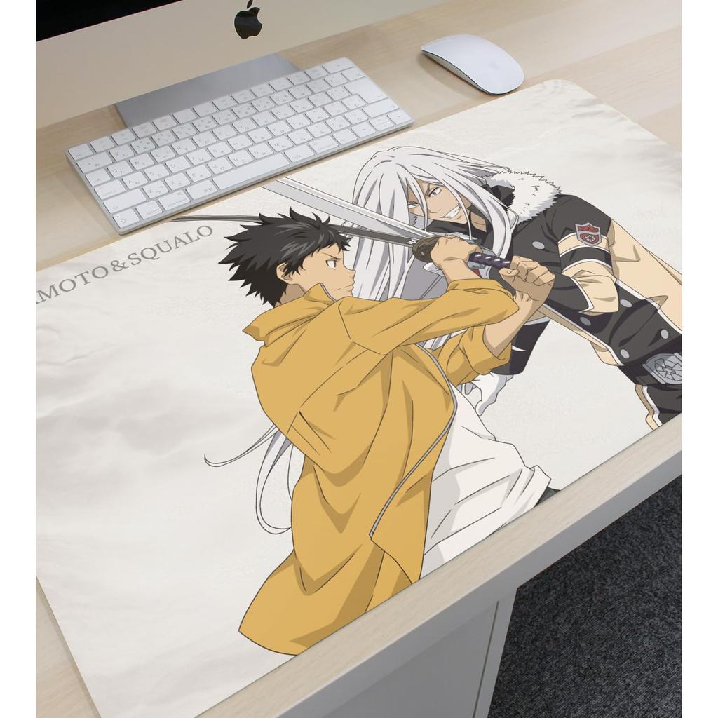 Katekyo Hitman New Illustration by Takeshi Yamamoto Superbi Squalo Years Training Scene Mat REBORN! & [10 Later] Ver. Multi-desk