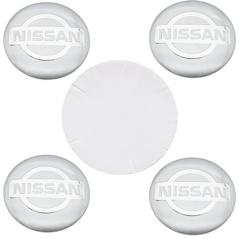 Nissan 54mm 56mm 60mm 65mm Car Wheel Emblem Wheel Center Hub Cap Auto Rim Refit Dust-proof Badge Covers Sticker Accessories