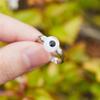 Women Demon Eye Lucky Metal Round Colorful Beads Ring Blue Eye Rings Fashion Jewelry Finger Ring