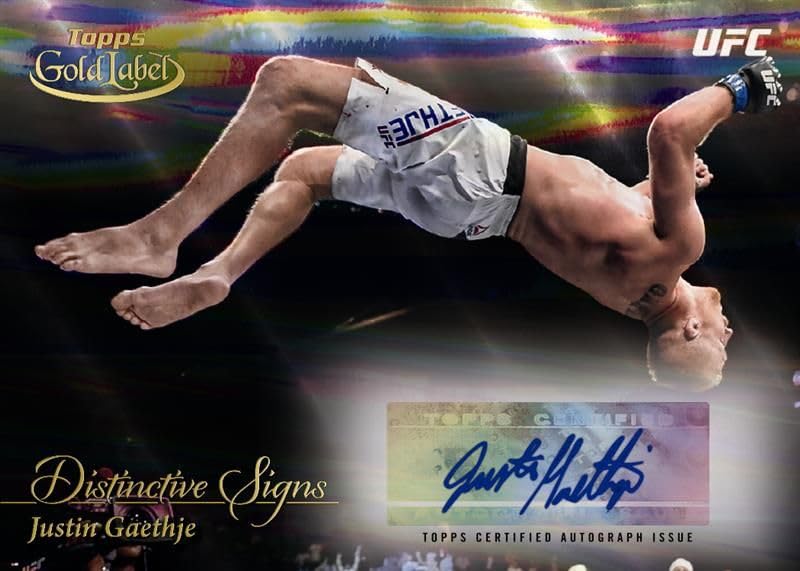 2024 Topps Gold Label UFC