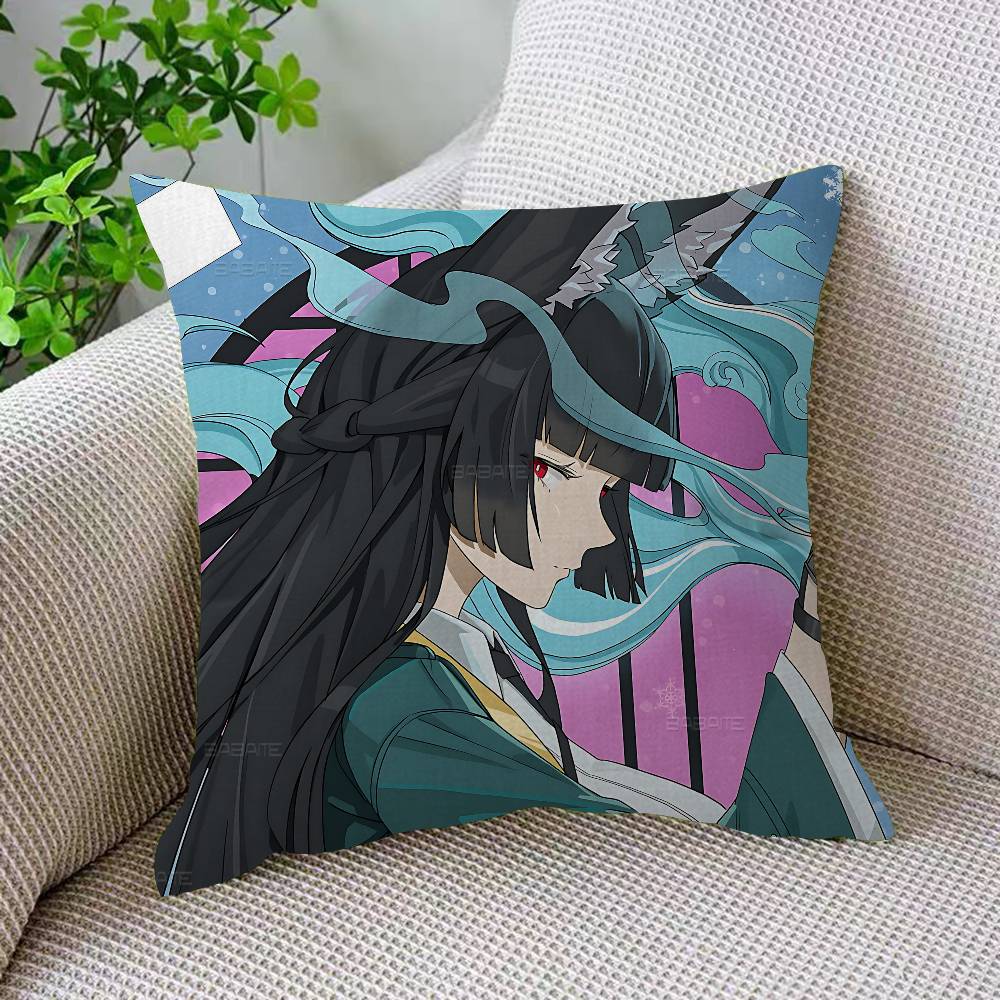 Zenless Zone Zero Hoshimi Miyabi Pillow Gift Home Office Decoration Pillow Bedroom Sofa Car Cushion CoverPillow Case