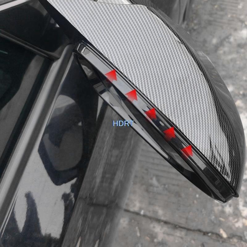 For Honda Accord 10th 2018- Car Style Accessories Exterior Sticker Rear View Side Mirror Cover Door Reverse Mirror Case Trim