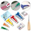 Binding Tool Fabric Bias Tape Maker Quilting Presser Binder Foot Sewing DIY5 Binding Tool Set