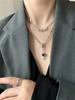 Yinruitai S925 Sterling Silver Retro Pig Nose Spliced Women's Necklace - Light Luxury, High-End Design