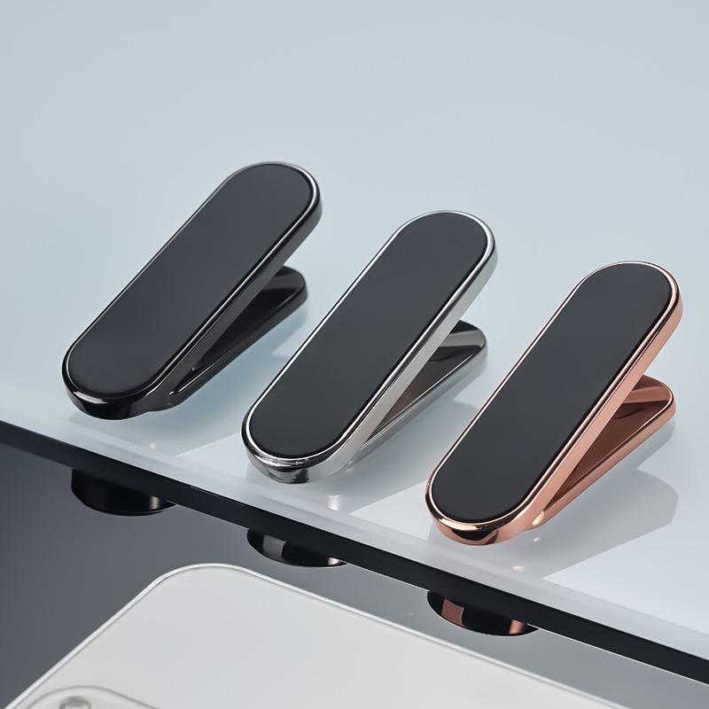 Magnetic Anti-Shake Car Mount: Strong Magnet, Instant Adsorption, Air Vent & Dashboard Compatibility
