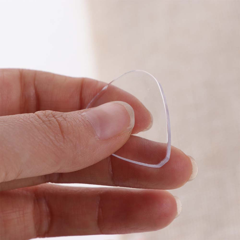 Heart Shaped Guitar Pick Collection Box Transparent Picks Size Case Guitar Pick Keyring Clear Holder Pick Organizer чистый