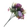 Kunstige Pioen Bloemenbos Realistisch Nep Bloemen Decoratie voor Huis Tuin Feest Slaapkamer Balkon Portiek Binnengebruik