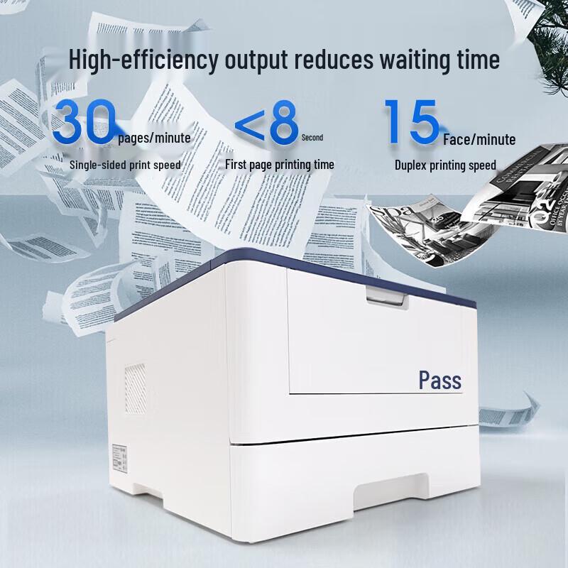 TOEC OEP3050DN Automatic Duplex Mono Laser Printer CN plug (adapter included)