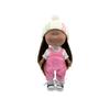 Vinyl Doll with Removable Outfit Soft Material Collectible Figurine Standing Approximately 10 Inches Tall Suitable for Display or Play