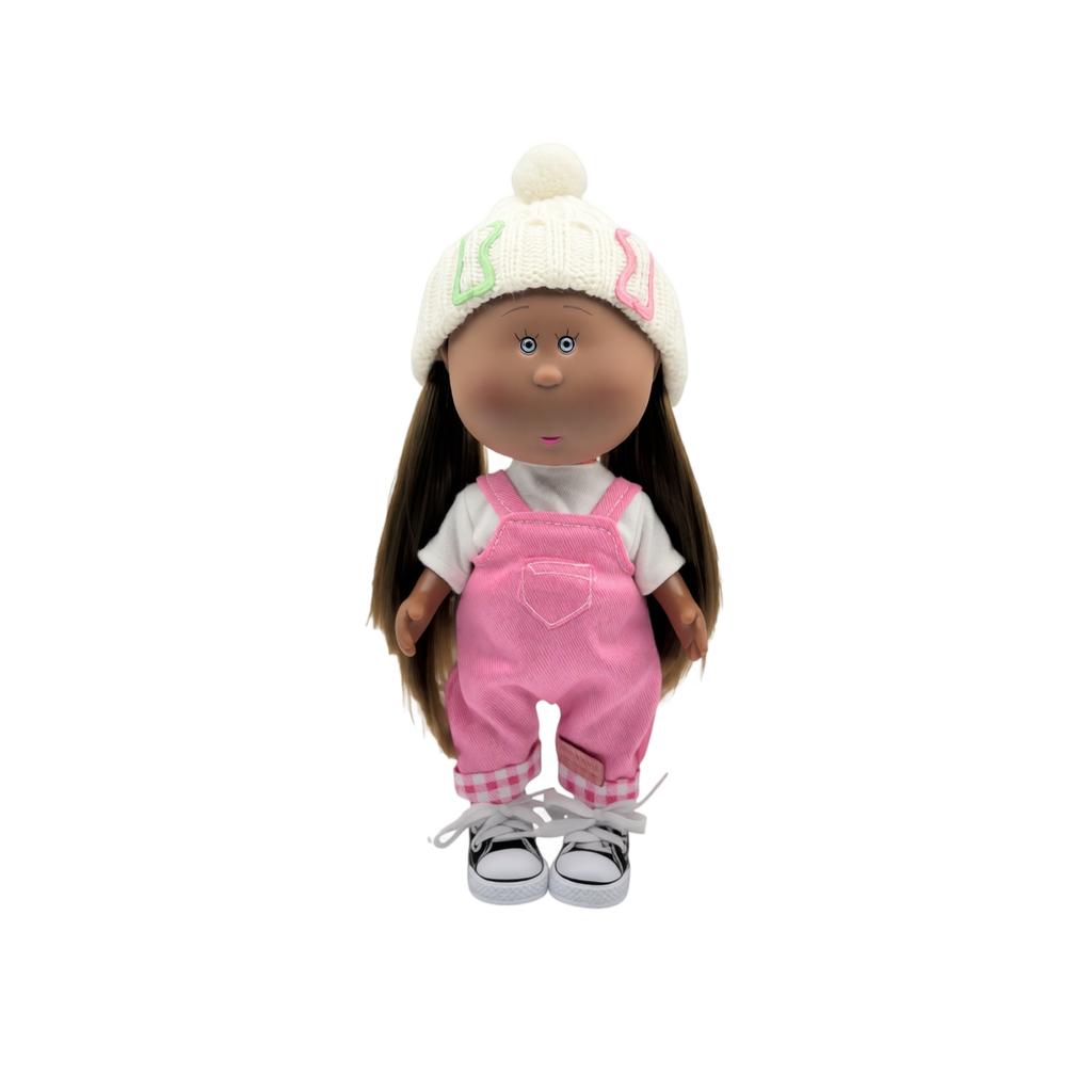Vinyl Doll with Removable Outfit Soft Material Collectible Figurine Standing Approximately 10 Inches Tall Suitable for Display or Play