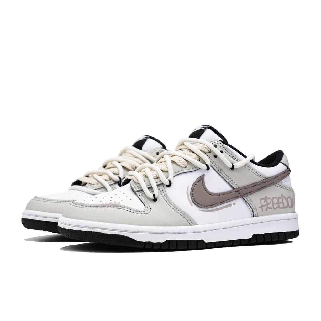 Nike Dunk Skateboard Shoes Unisex Low Top Khaki HF5441-100(Team1096-)