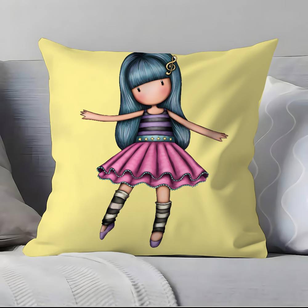S-S-Suzanne W-Woolcott's S-Santoro G-Gorjuss Pillow Case Pillowcase Soft Skin Friendly & Comfortable With A Hidden Zipper
