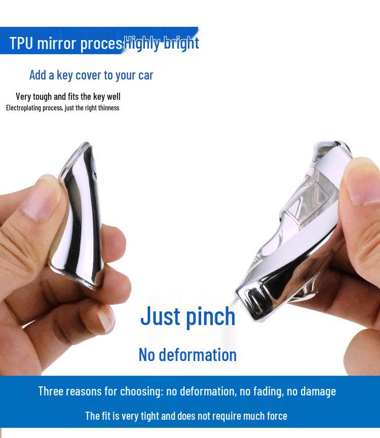 Mercedes TPU Soft Rubber Key Cover - Full Wrap Remote Control Smart Key Shell
