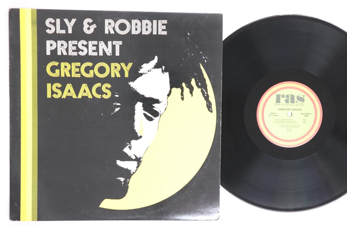 LP Record GREGORY ISAACS  Sly  Robbie Present Gregory Isaacs RAS3206 REAL AUTHENTIC  1988 US Reggae Ska  Dub Used