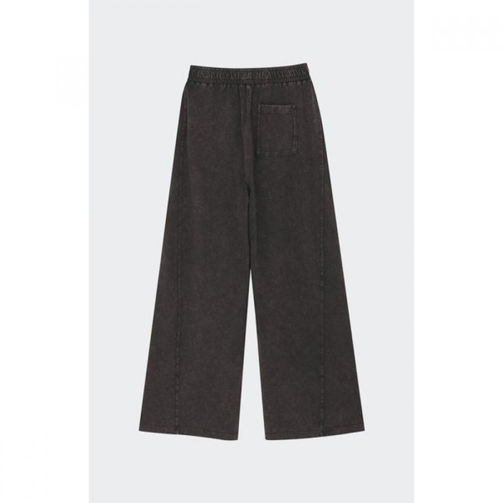 Witt Washed Cut Wide Fit Banding Pants Htwpn6k80t
