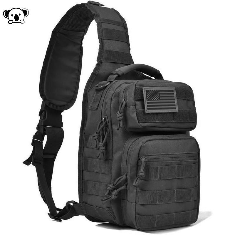 Tool Bags Men Oxford Waterproof Tactical Sling Bag Crossbody Tool Storage Chest Pack Outdoor Daypack