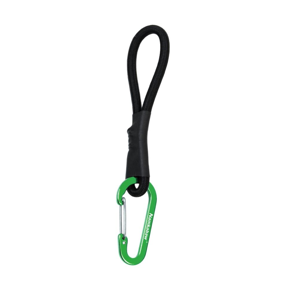 2pcs 7.5*3.08 Elastic Wind Rope Cord Hook with Carabiner Outdoor Tool For DIY Accessories
