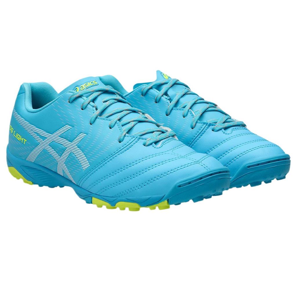 Asics Ds Light Jr Leather Soft Comfortable Breathable Non-Slip Low-Top Running Shoes Kids sneaker Blue 1104A053-400