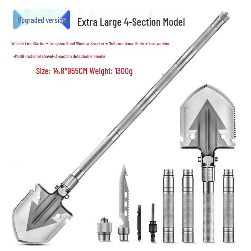 ZHANDOUHU Multifunctional Folding Entrenching Tool