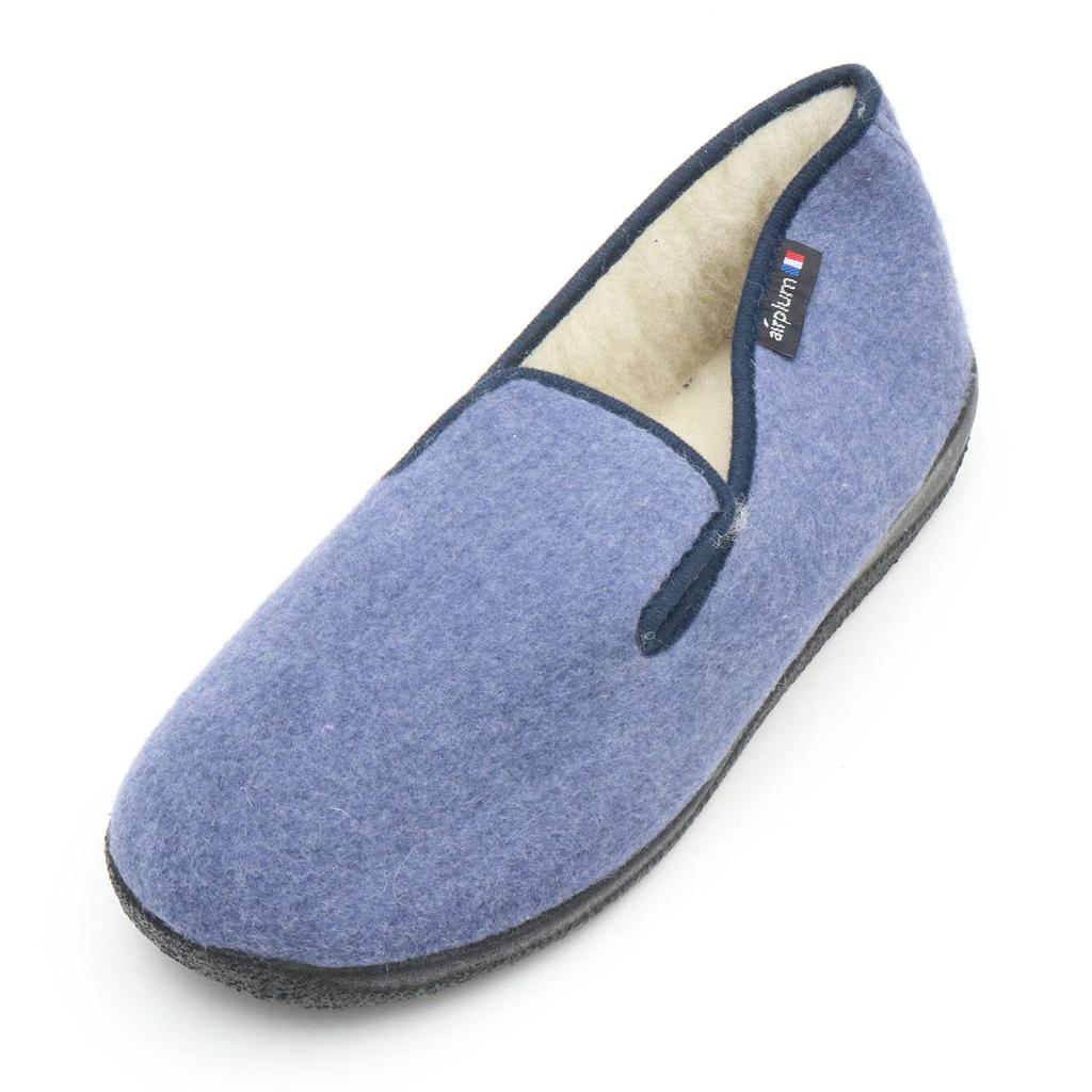 Air Plum SODOPAC WECOLO Room Shoes Indoor Made In [Slippers, Shoes, France] (Size 43, Blue)