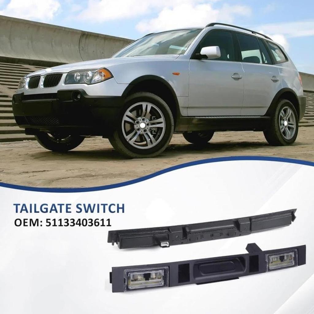 BMW X3 E83 Rukojeť pátých dveří kufru s klíčovým spínačem (51133403611)