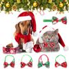 New Holidays Grooming Accessories Dog Bow Tie Bowknot Collar Pet Christmas Necktie Cat Choker