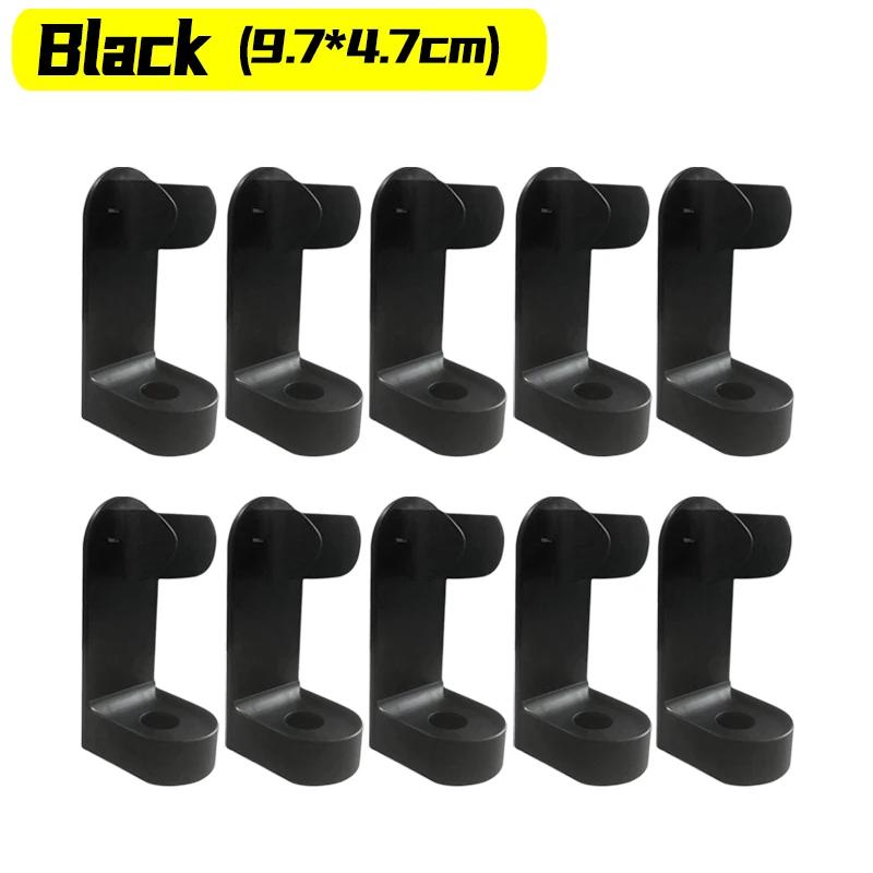 

10/1 шт. Держатель для электрической зубной щетки, пластиковый настенный, подставка для стекания зубных щеток, крючок для хранения бритвы, полка, органайзер для ванной комнаты, держатели 2PCS