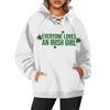 Women's Casual Fashion Print Long Sleeve Round Neck Pullover Top Blouse