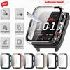 Glass+Case for Garmin Venu X1 Tempered Glass Screen Protector & Hard PC Protective Bumper Covor for Venu X1 Accessories