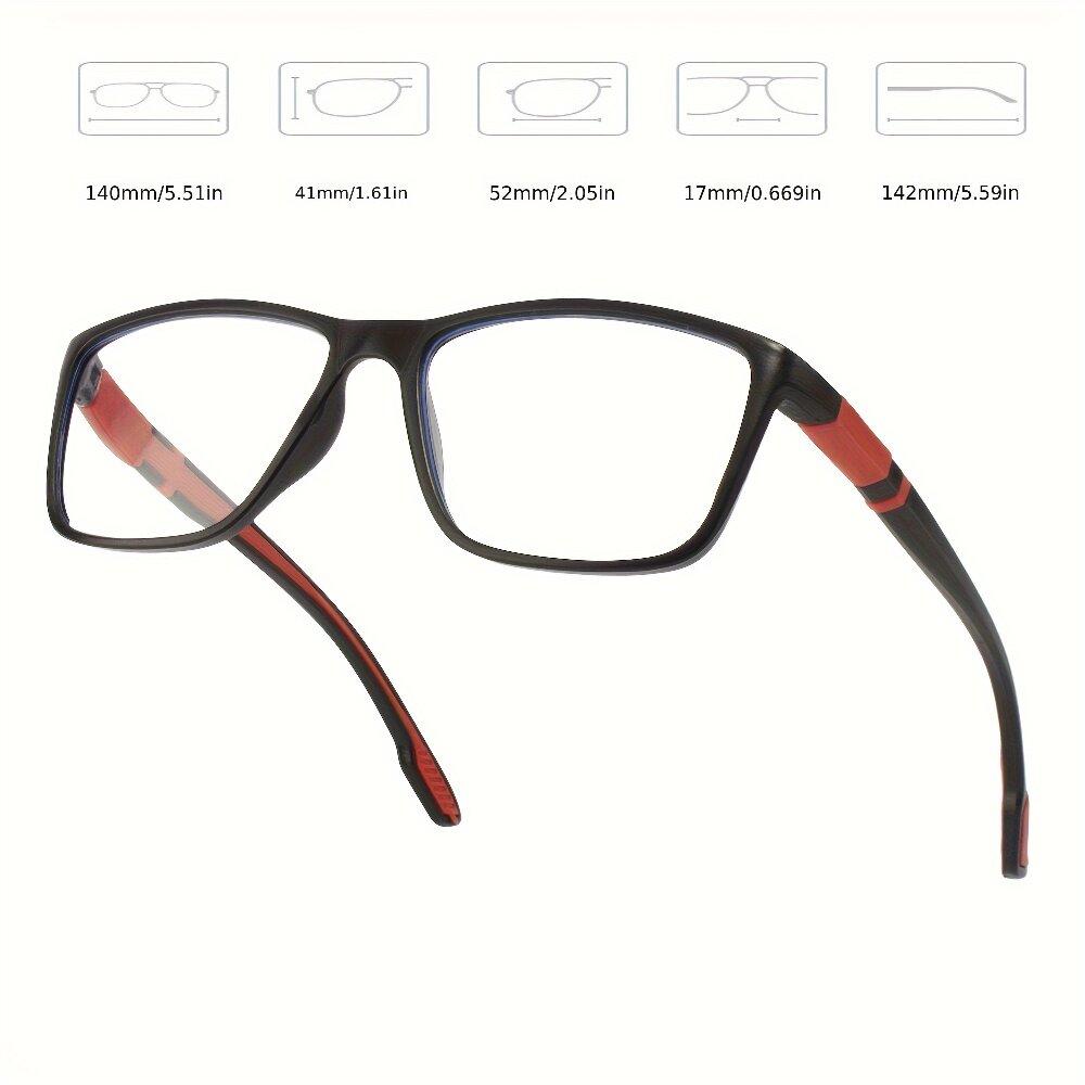 2PCS New Reading Glasses Women Anti Blue Light Sports Eyeglasses Fashion Man Small Frame Presbyopia Hyperopia Eyewear