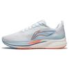 Li Ning Red Hare 5 Abrasion Resistant Breathable Low Top Running Shoes Women's White Blue ARMT048-2