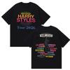Harry Styles Tournée Mondiale Together 2026 Merch T-shirt UNISEXE Femme Mode Vintage Coton Surdimensionné Y2K Chemise Vêtements d'Été Hauts
