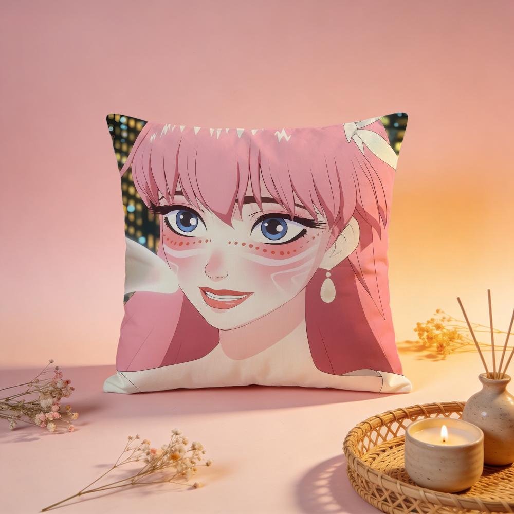 Popular RRyuu To Sobakasu No Himeead Cushion Cover Comfortable Durable Pillow Cover MultiScene for Home Office Car Sofa