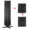 Outdoor Oxford Cloth Black Waterproof Dustproof Anti UV Umbrella Cover Protector(262x89cm)