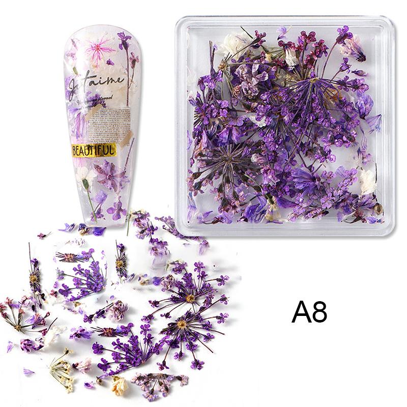 1 cutie Nail Art Decorare flori delicate 3D Flori uscate Brelocuri pentru unghii Autocolante artistice Nail Art Frumusețe pentru farmece Accesorii