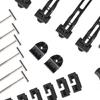 Replacement Parts for Hard Tri-Fold Tonneau Cover Kit T-Bolt, Rear/Front Clamp