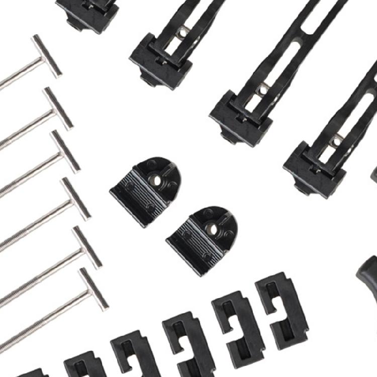 Replacement Parts for Hard Tri-Fold Tonneau Cover Kit T-Bolt, Rear/Front Clamp
