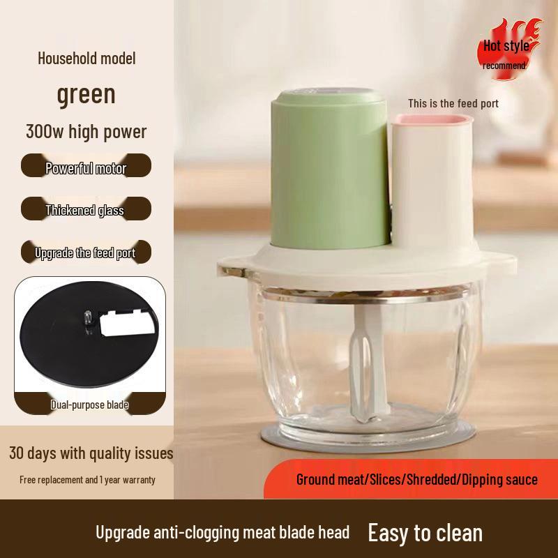 Multi-Functional Electric Meat Grinder & Vegetable Slicer