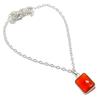 Peacock Titanium Druzy Gemstone 925 Sterling Silver Jewelry Necklace 20" GK-5016