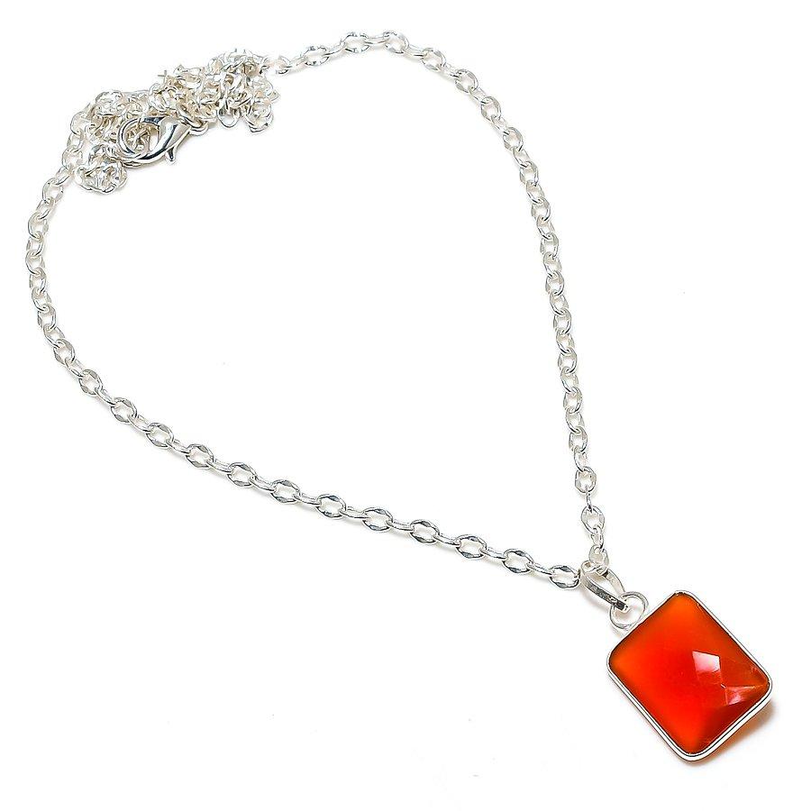 Peacock Titanium Druzy Gemstone 925 Sterling Silver Jewelry Necklace 20" GK-5016