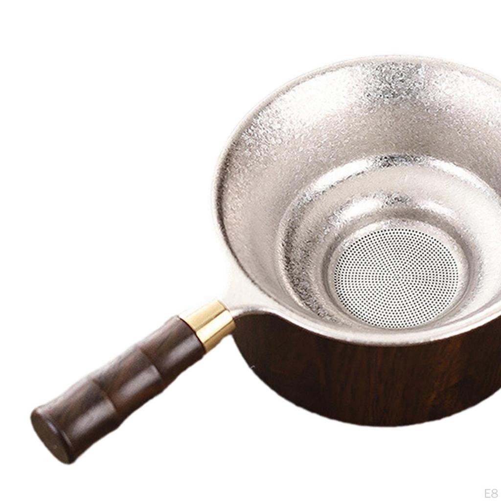 Teinfuser med fint maskenett Solid titansil for kjøkken, soverom, husholdning