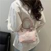 Spring New High-value Handbag, Beautiful Butterfly Niche Shoulder Crossbody Bucket Bag