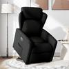 VidaXL Fauteuil inclinable électrique noir tissu 3303156