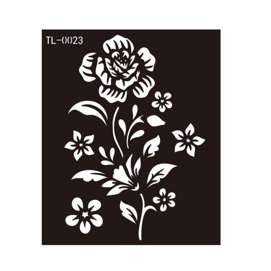 Henna Tattoo Stencil, Reusable DIY Tattooing Template, Floral Animal Patterns Stencil for DIY Indian Temporary Tattoos Music Festivals Body Art