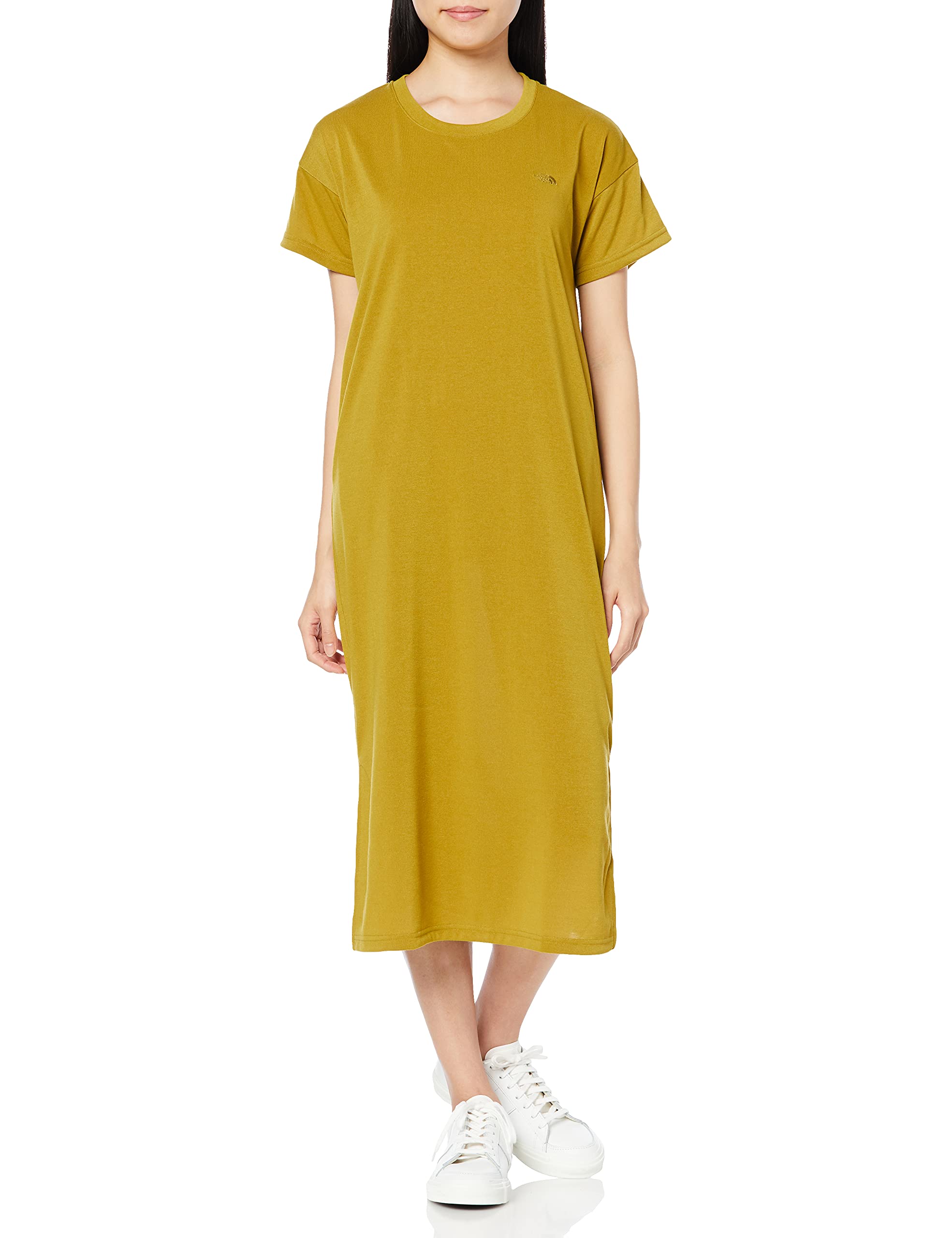 

The North Face Short Sleeve Crew Matcha Size NTW32145 Women s Dress, Green, S,