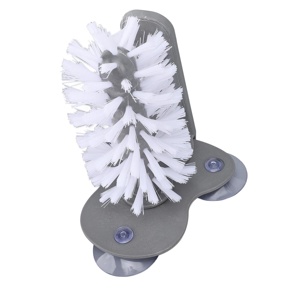 Wasserflaschen-Reinigungsbürste, rotierende Glasbecher-Reinigungsbürste, Glasbecher-Waschgerät mit abnehmbarem Saugfuß für Bubble-Tea-Läden