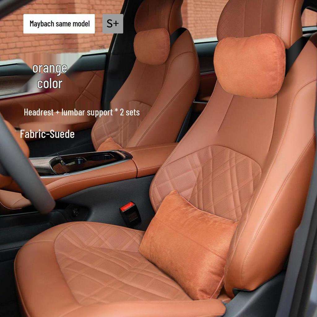 Changan Qiyuan A07 Car Headrest & Lumbar Support Pillow Set