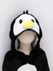 Unisex Toddler Baby Animal Jumpsuit Long Sleeve Zip Up Cute Cartoon Hooded 3D Tail Cosplay Costume